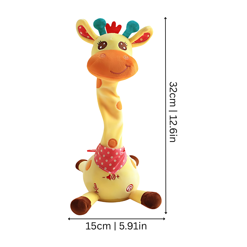 Toystar NL BoogieGiraffe toys | Interactive giraffe 0-4 years – Encourages learning and fun - Leer- en Educatie Speelgoed (2)