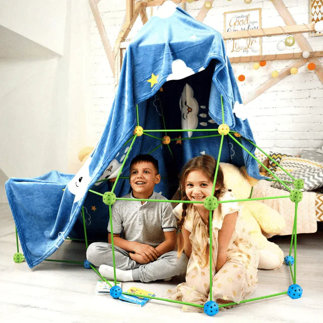 Toystar Magic Fort | Exciting and creative family fun - Construction kit - Spannend en creatief familieplezier - Bouwpakke...