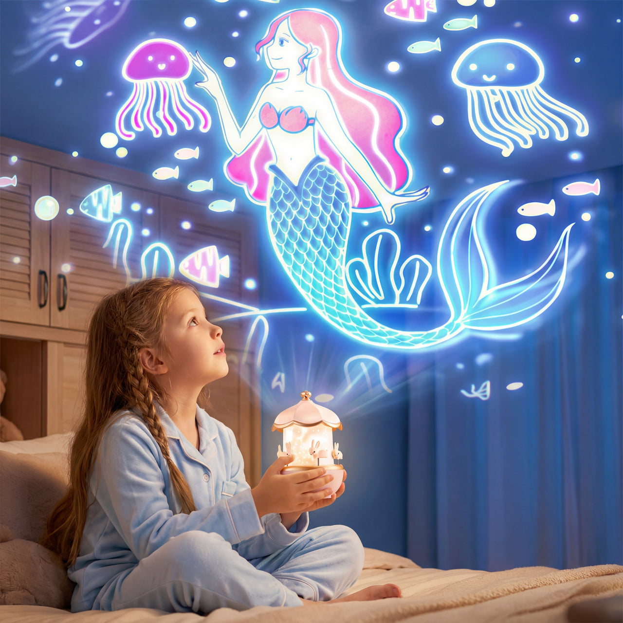 Projector Flashlight for Kids | 12 Interchangeable Light Images