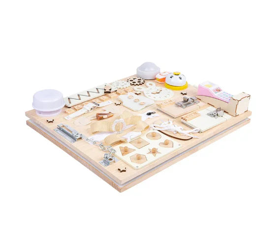 Toystar Happy Skills | Development with fun - DIY Busy Board Materials - Ontwikkeling met plezier - DIY Busy Board Materialen