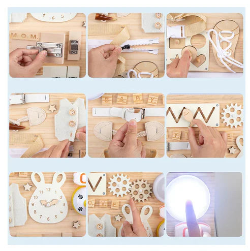 Toystar Happy Skills | Development with fun - DIY Busy Board Materials - Ontwikkeling met plezier - DIY Busy Board Materia...