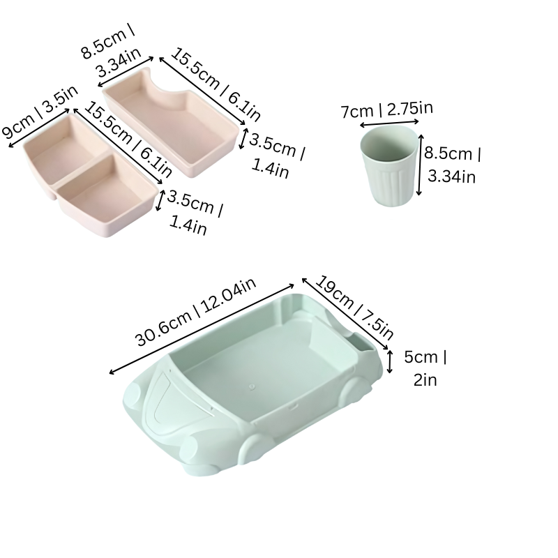 Toystar MealRacer | Happy Healthy Eating - Children's Dining Set - Gelukkig Gezond Eten - Kinder Eetset (16)