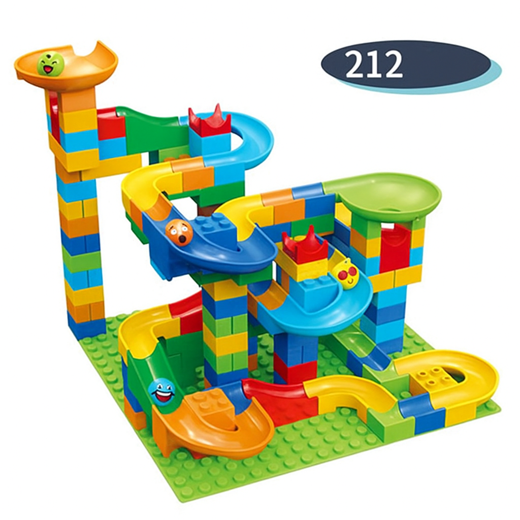 Marble Track Adventure | Hours of fun for everyone - Building Blocks Marble Track