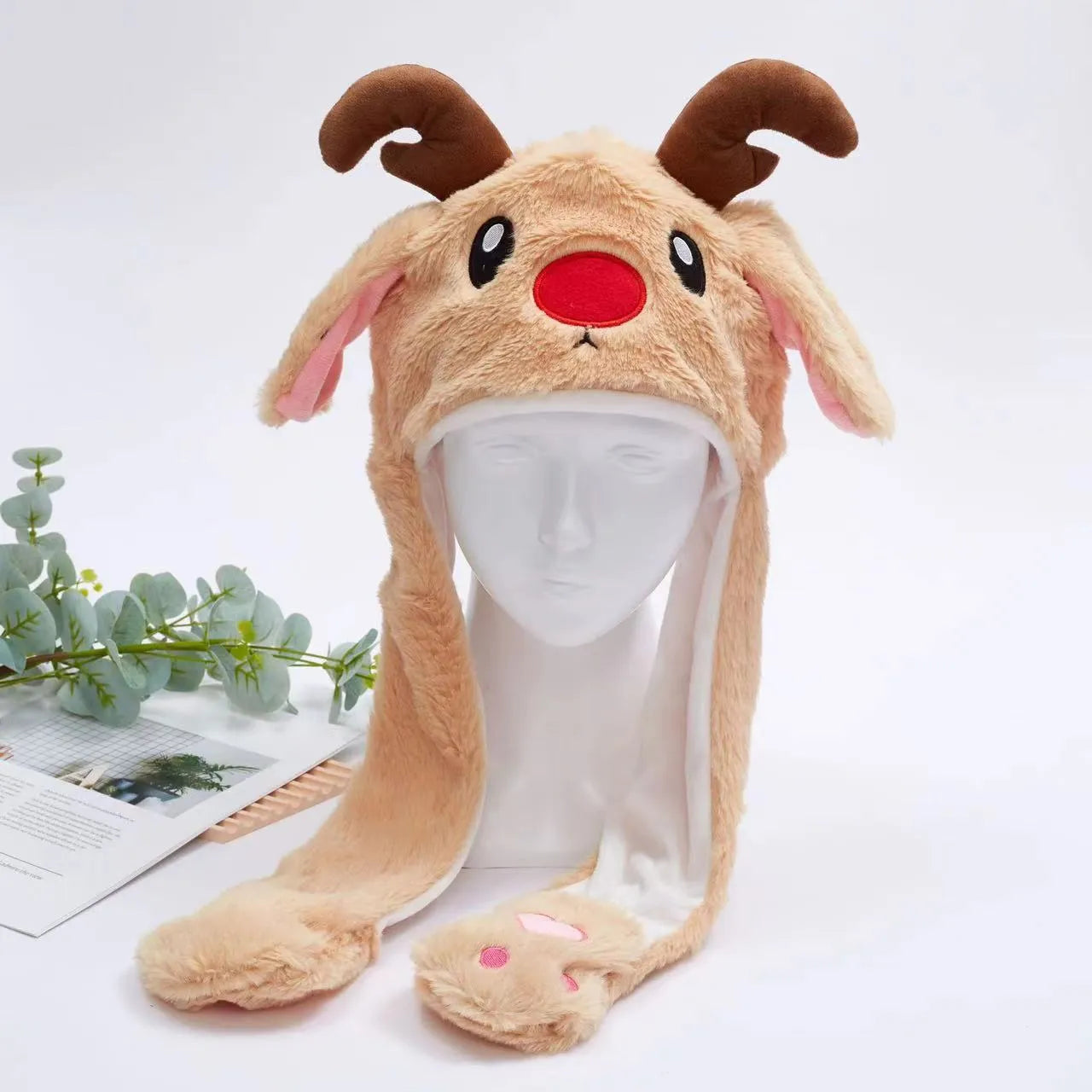 BunnyJoy   | Brengt een glimlach op elk gezicht – Schattige muts met bewegende oren