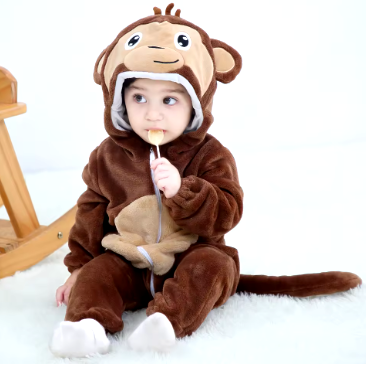 CozyCub Flannel Onesie | 2-36 Months, Soft & Breathable – Ultimate Warmth for Your Baby