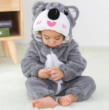 CozyCub Flanellen Onesie | 2-36 maanden, Knuffelzacht en Ademend – Ultiem Comfort voor Je Baby 18
