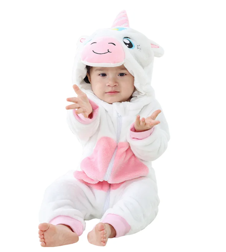 CozyCub Flannel Onesie | 2-36 Months, Soft & Breathable – Ultimate Warmth for Your Baby