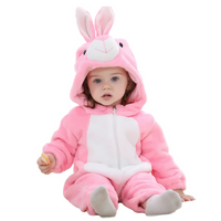 Thumbnail for CozyCub Flannel Onesie | 2-36 Months, Soft & Breathable – Ultimate Warmth for Your Baby