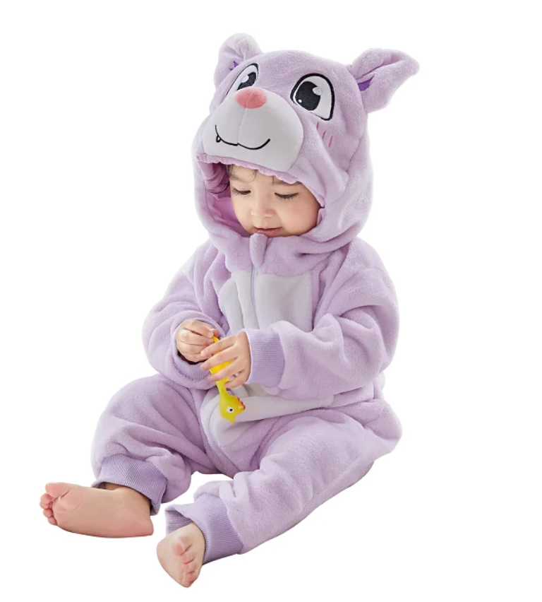 CozyCub Flannel Onesie | 2-36 Months, Soft & Breathable – Ultimate Warmth for Your Baby