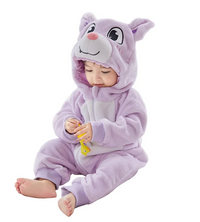 Thumbnail for CozyCub Flannel Onesie | 2-36 Months, Soft & Breathable – Ultimate Warmth for Your Baby