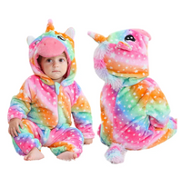 Thumbnail for CozyCub Flannel Onesie | 2-36 Months, Soft & Breathable – Ultimate Warmth for Your Baby