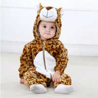 Thumbnail for CozyCub Flannel Onesie | 2-36 Months, Soft & Breathable – Ultimate Warmth for Your Baby