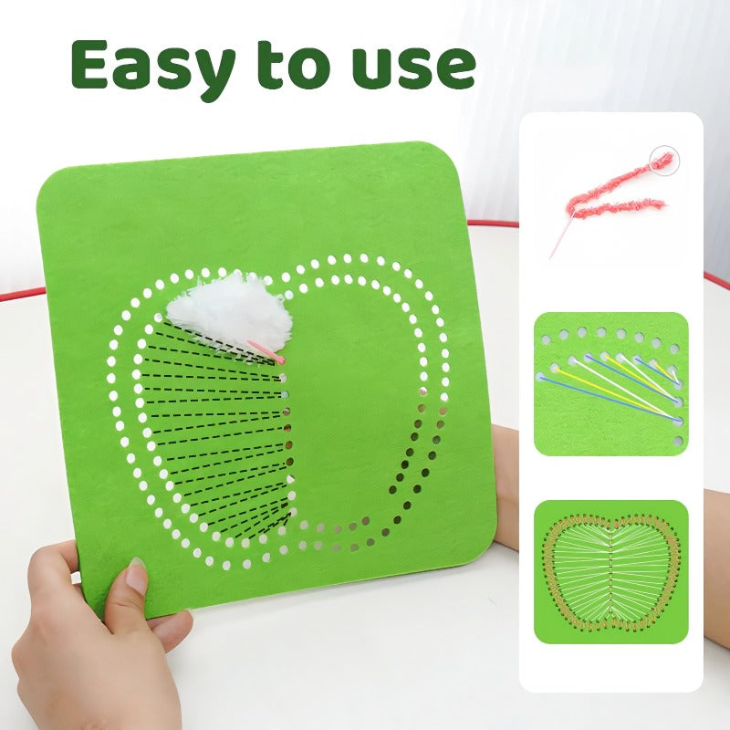 Threadica | Creëer onvergetelijke momenten - DIY Borduurpopset voor Creatieve Kinderen