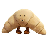 Thumbnail for Toystar NL CroissantCuddle Hug | Soft Plush Cushion 33 cm, Light Brown – Cheerfulness and comfort for everyone - Knuffeldi...