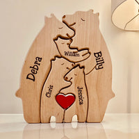 Thumbnail for Toystar EcoToys Wooden Bear Puzzle | Warm and Cozy - Decoration - Warm en Gezellig - Decoratie (2)