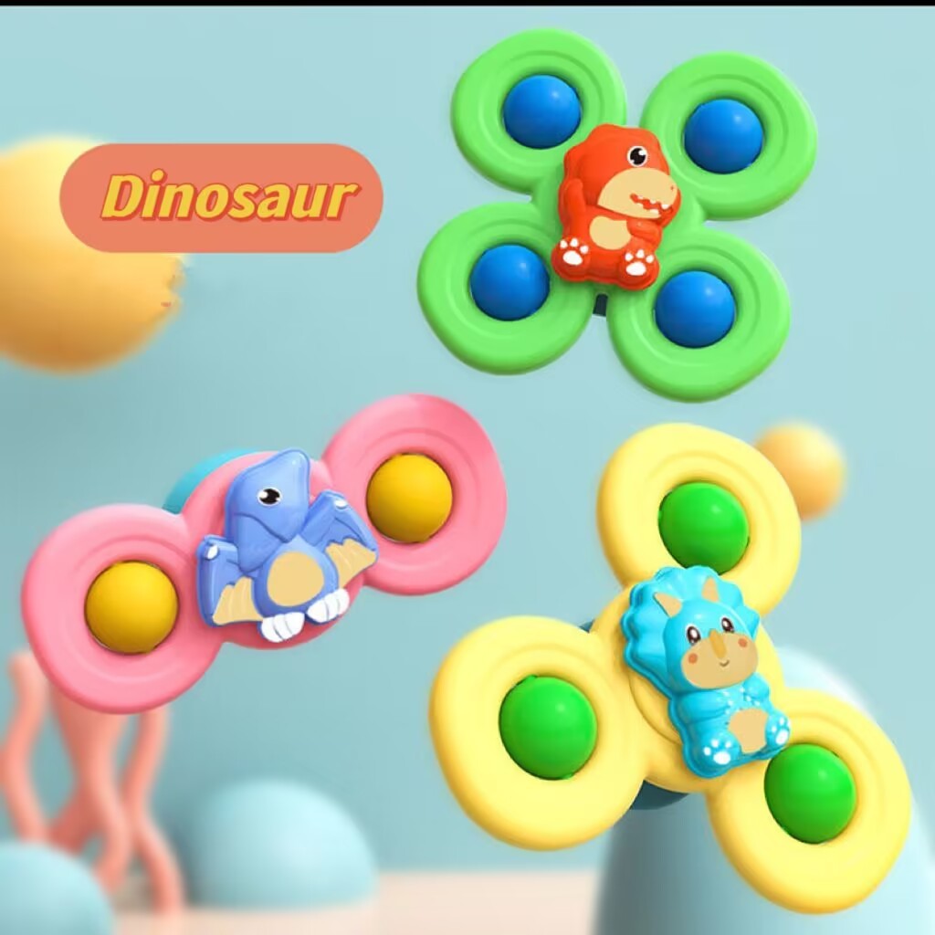Toystar TwirlMaster | Endless spinning and playing fun - Child-friendly spinner with suction cup - Eindeloos draai- en spe...