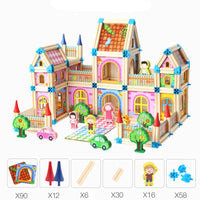 Thumbnail for Toystar EcoToys Creative Castle Blocks | Build Imaginative Castles - Montessori Toys - Bouw Fantasievolle Kastelen - Monte...