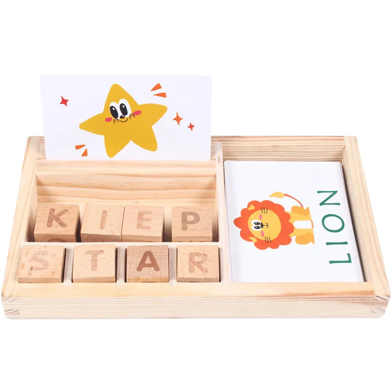 WordMaster | Learn English in a playful way with an educational puzzle - Stimulates creative play and language skills