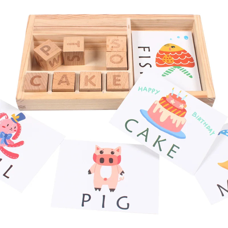 WordMaster | Learn English in a playful way with an educational puzzle - Stimulates creative play and language skills