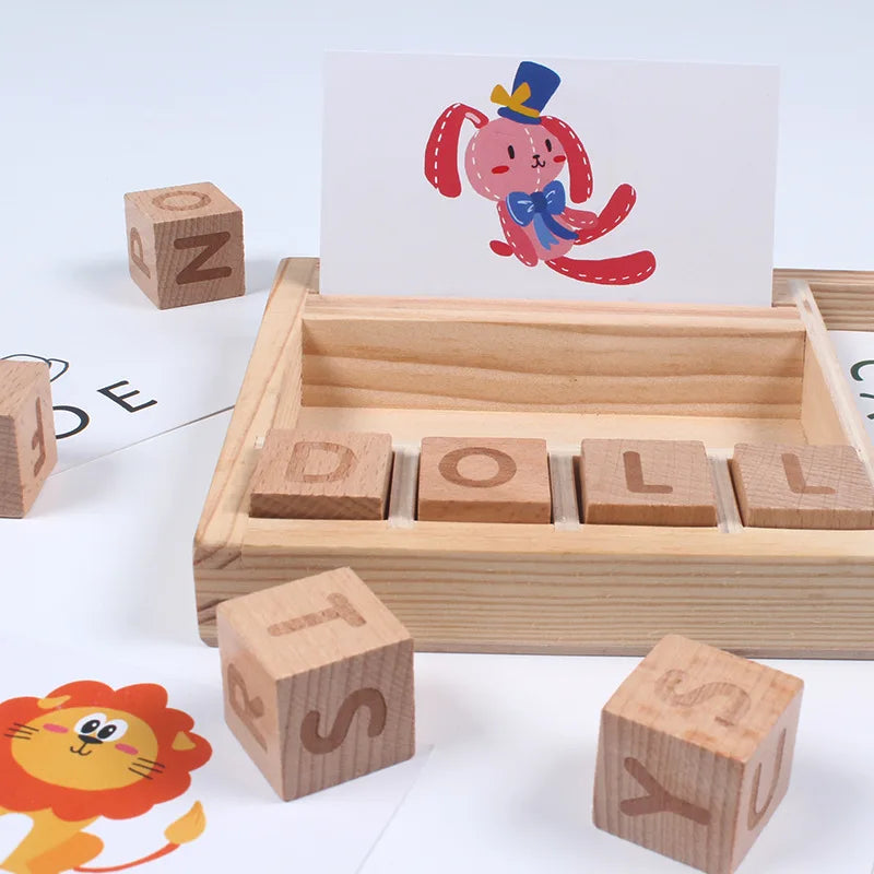 WordMaster | Learn English in a playful way with an educational puzzle - Stimulates creative play and language skills