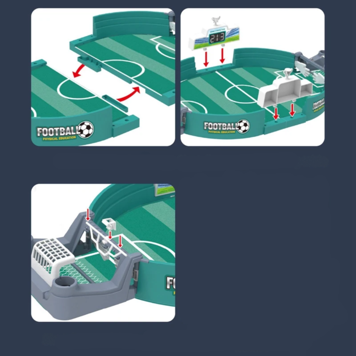 Toystar SoccerMaster | Bring fun to the table - Mini foosball game for everyone - Breng plezier naar de tafel - Mini tafel...