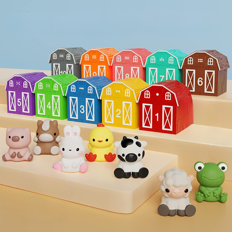 Toystar Rainbow Match | Encourage Creativity - Colorful Animal Puzzle and Match Game - Stimuleer Creativiteit - Kleurrijk ...