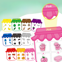 Thumbnail for Toystar Magnetix MagnetoKidz | Learning with fun - Magnetic color sorting stickers - Leren met plezier - Magnetische kleur...
