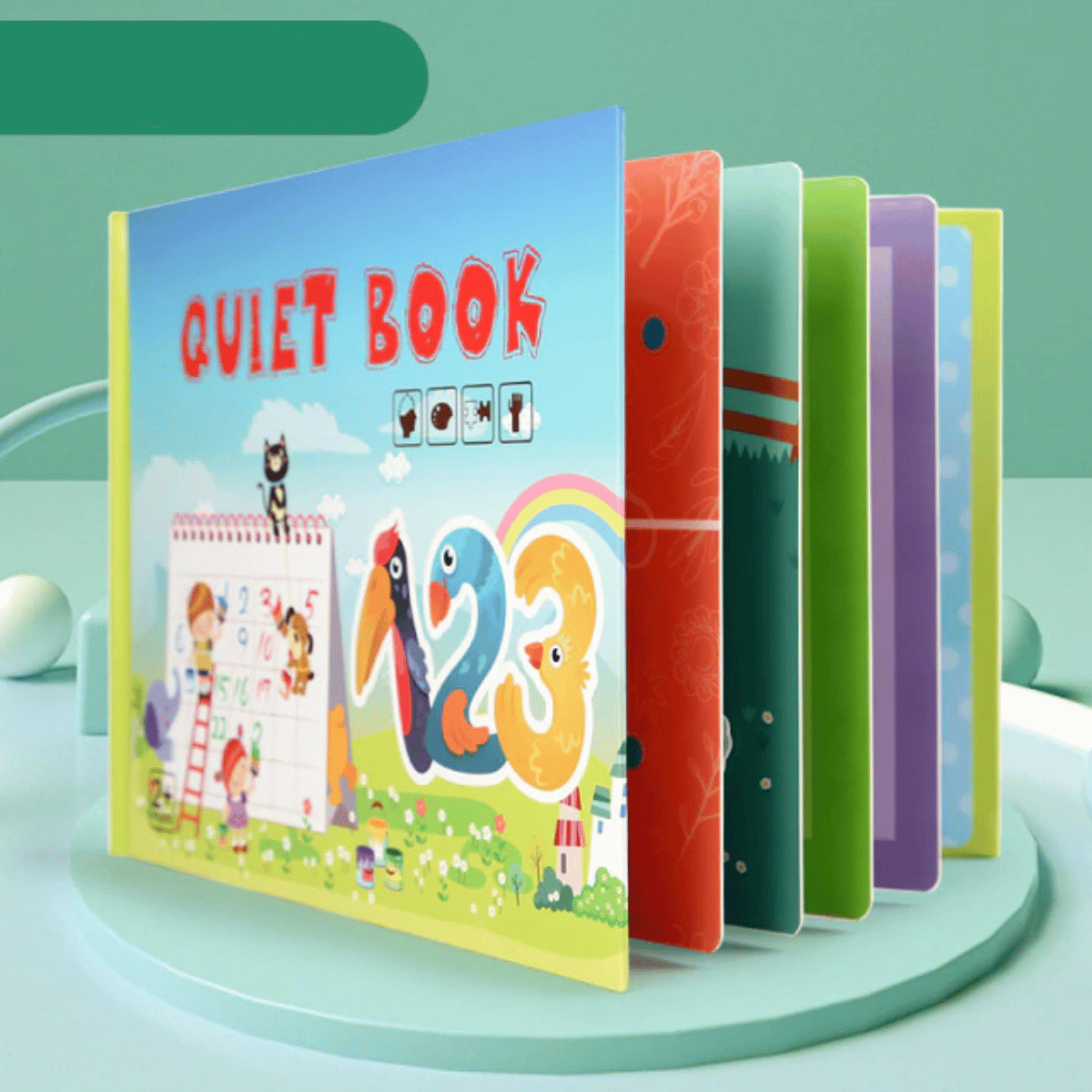 Toystar My First Busy Book Montessori | Interactive Education - Toddler Toys - Interactief Onderwijs - Peuterspeelgoed (14)