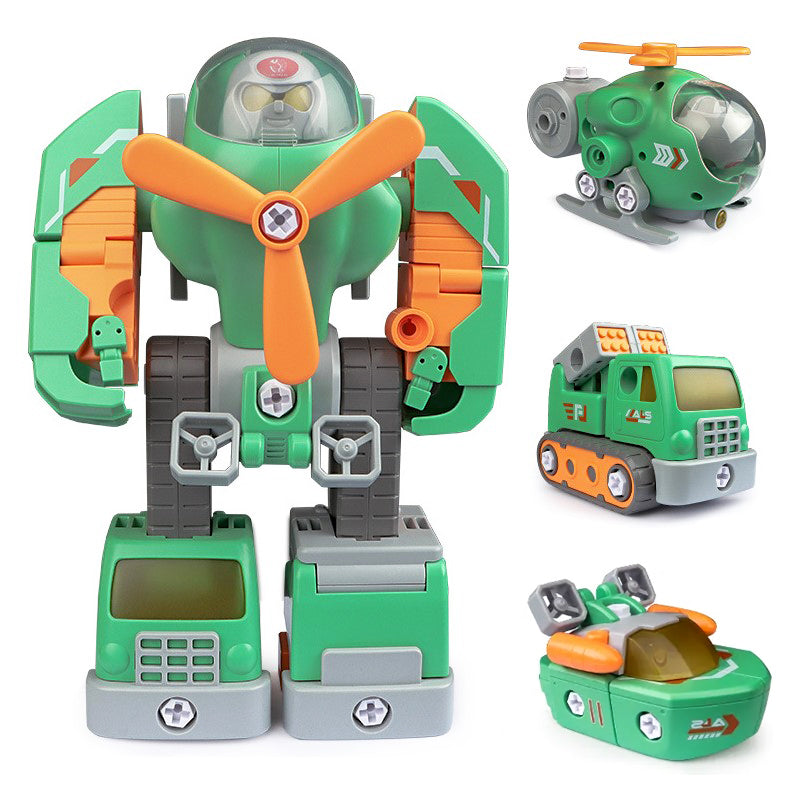 Toystar MechaWarriors Army Vehicles Set | Building Fun for Boys - Modular Toy Set - Bouwplezier voor Jongens - Modular Spe...