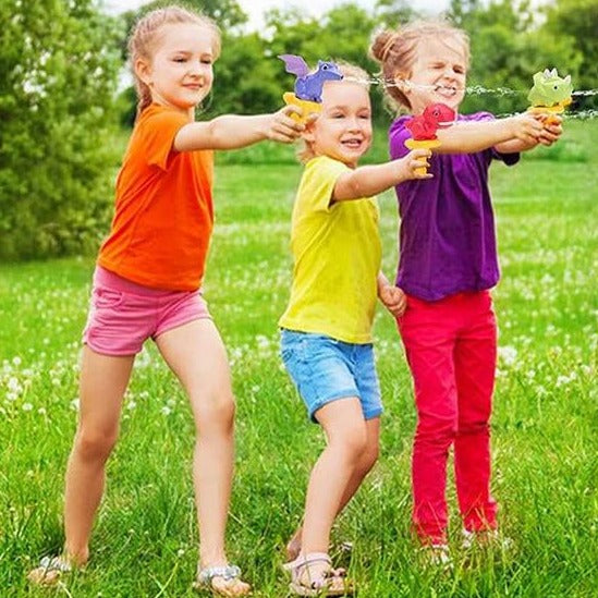 Dinosaur Waterpistool voor Kinderen en Volwassenen - Kleurrijk Waterpistooltje voor Zomerse Watergevechten 4