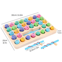 Thumbnail for Toystar NL Magnetix Fish & Spell | Educational Wooden Fishing Game with Magnetic Letters - Toy Educational - Educatief Hou...
