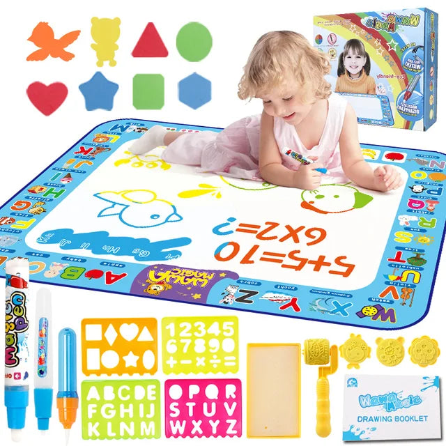 Toystar AquaFun Mat | Creative without the mess - Magic water drawing mat for children - Creatief zonder knoeien - Magisch...