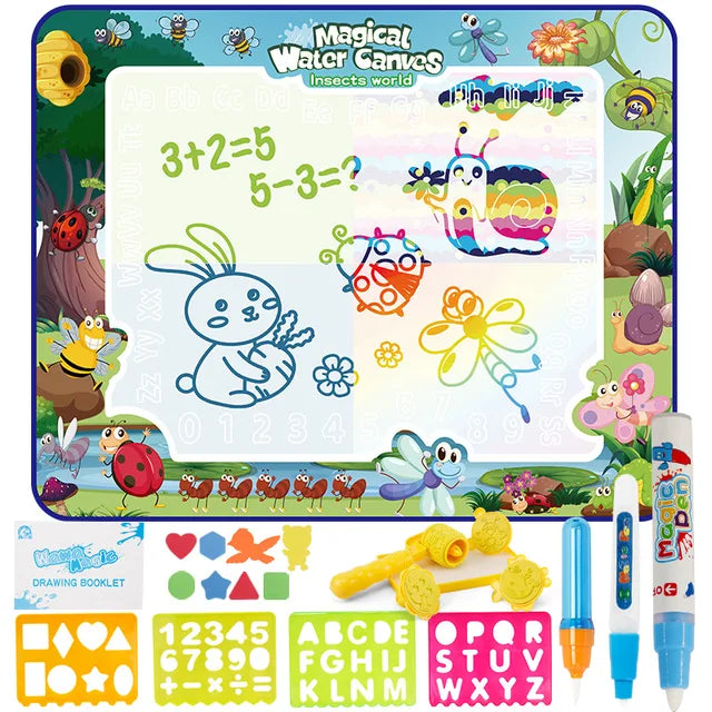 Toystar AquaFun Mat | Creative without the mess - Magic water drawing mat for children - Creatief zonder knoeien - Magisch...