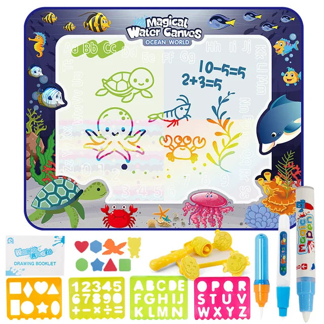Toystar AquaFun Mat | Creative without the mess - Magic water drawing mat for children - Creatief zonder knoeien - Magisch...