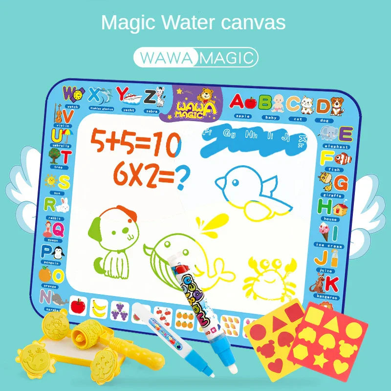 Toystar AquaFun Mat | Creative without the mess - Magic water drawing mat for children - Creatief zonder knoeien - Magisch...