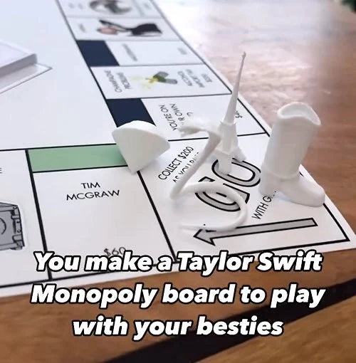 Emma | Taylor Swift Monopoly Bordspel voor 2-6 Spelers met Unieke Ervaring 3