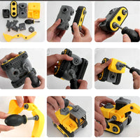 Thumbnail for Toystar BuildMaster | Stimulate your child's creativity - construction playset with excavator, tractor and more - stimulee...