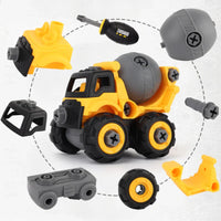 Thumbnail for Toystar BuildMaster | Stimulate your child's creativity - construction playset with excavator, tractor and more - stimulee...