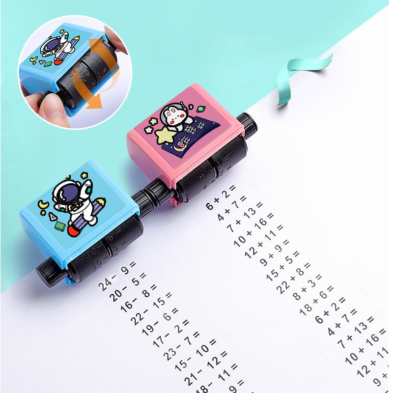 Toystar MathMaster Roller | Enrich Learning Experiences - Math Practice Stamp - Bestseller - Verrijk Leerervaringen - Wisk...