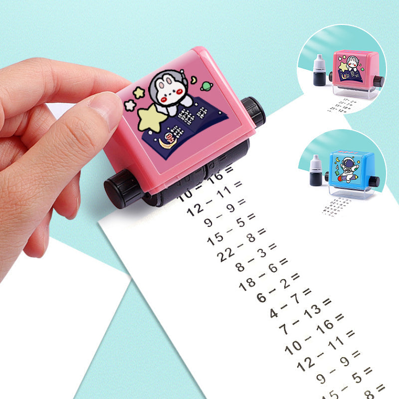 Toystar MathMaster Roller | Enrich Learning Experiences - Math Practice Stamp - Bestseller - Verrijk Leerervaringen - Wisk...
