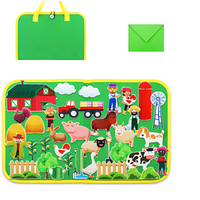 Thumbnail for Toystar Montessori Fieltjes | Quiet Play - Educational Busy Board with Felt Animals for Kids - Rustig spelen - Educatief B...