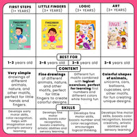 Thumbnail for Toystar LittleFingers | Writing in a playful way - Reusable calligraphy practice book - Spelenderwijs schrijven - Herbruik...