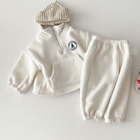 Thumbnail for Fleece Pullover Set | 2-Piece Set for 6-24 Months – Warmth and Style in One