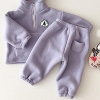 Thumbnail for Fleece Pullover Set | 2-Piece Set for 6-24 Months – Warmth and Style in One