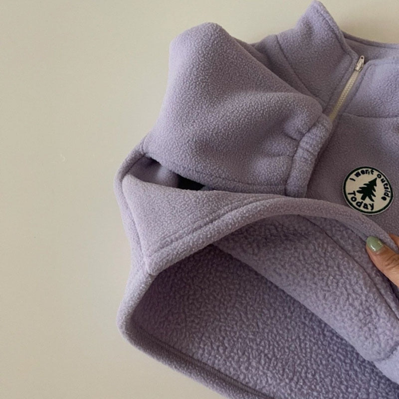 Fleece Pullover Set | 2-Piece Set for 6-24 Months – Warmth and Style in One