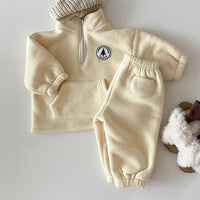 Thumbnail for Fleece Pullover Set | 2-Piece Set for 6-24 Months – Warmth and Style in One