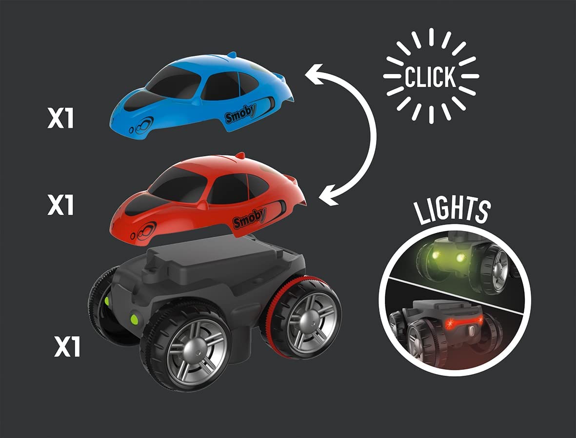 Toystar Real Changeable Track with LED Lights | Splashing Action - Race Track for Children - Spetterende Actie - Racebaan ...