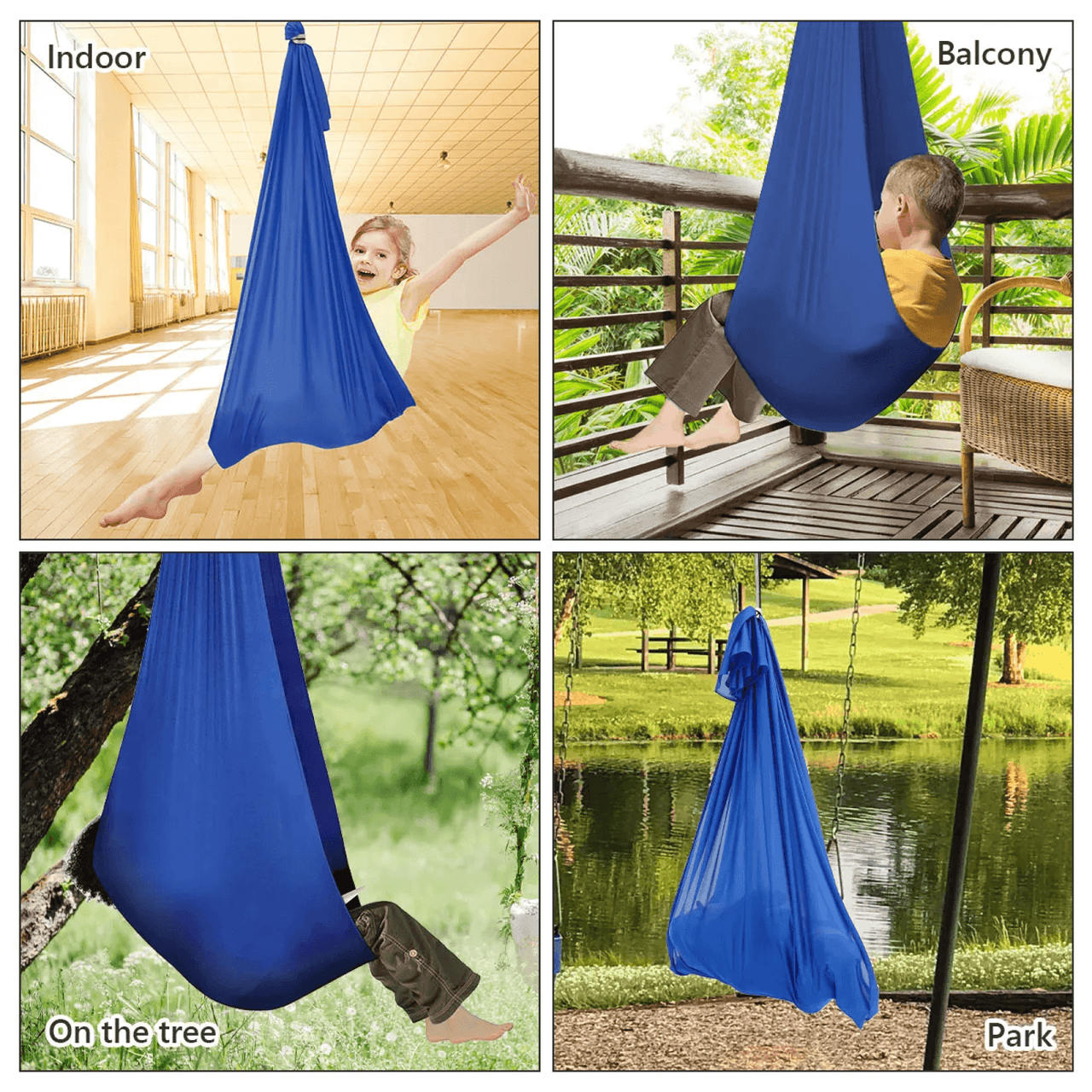 Toystar Sensory Hammock Swing - Calms and supports - Improve sensory processing in autism - Bestseller - Sensorische Hangm...