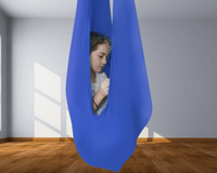 Thumbnail for Toystar Sensory Hammock Swing - Calms and supports - Improve sensory processing in autism - Bestseller - Sensorische Hangm...