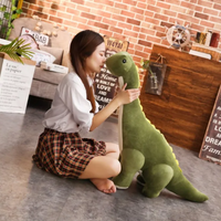 Thumbnail for Toystar Giant Dinosaur Plush Pillow | Stress Relief & Comfort - Cute Tanistropheus Toy for Kids & Adults - Bestseller - St...